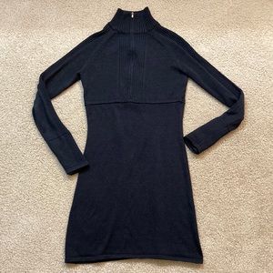 Athleta quarter zip wool dress
